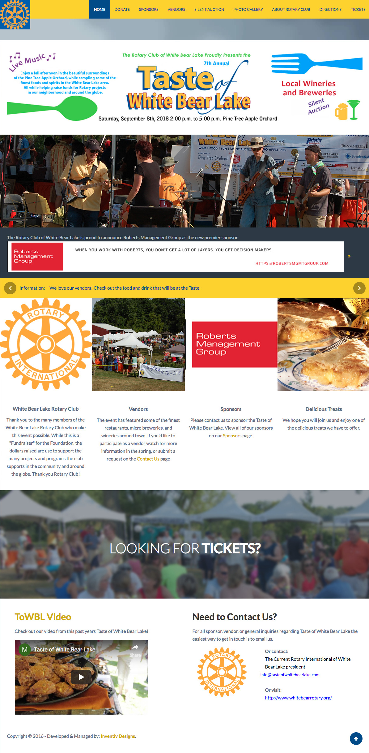 Taste-of-white-bear-lake-website-design